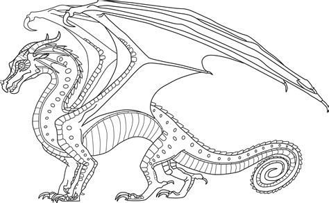 Skywing Wings Of Fire Dragon Coloring Pages Jordynmurdockphotography