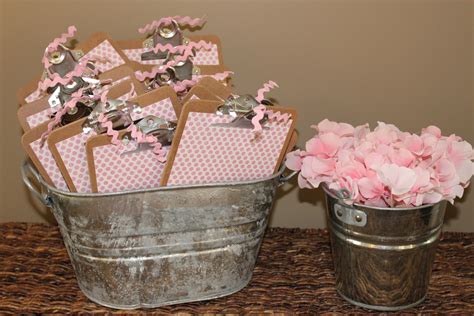 You can decide to go for the flashy prizes or be as baby shower prizes for guests, commonly referred to as party favors, are simple gifts to your guests to show your gratitude for their attendance. Handmade Happiness: Pretty in Pink Baby Shower