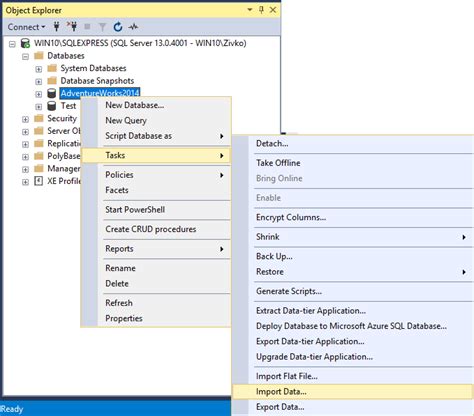 How To Import Export Data To Sql Server Using The Sql Server Import And Export Wizard