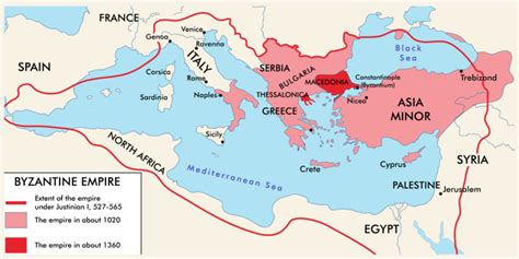 Imperio Bizantino historia territorios y características