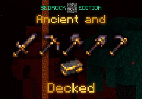 Ancient And Decked Gilded Netherite Bedrock Edition Read