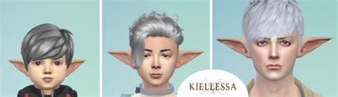 Sims 4 Mods Ears Pointed Ears As Cas Sliders For The Sims 4