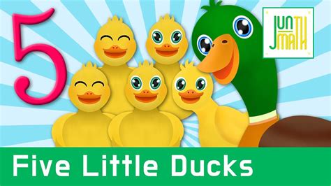 Five Little Ducks With Lyrics L Favorite Nursery Rhymes By Mini Kiddie