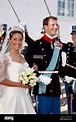 El Príncipe Joachim de Dinamarca y su Alteza Real María Cavallier boda ...