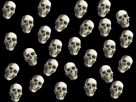 Halloween Skull Wallpapers Wallpaper Cave