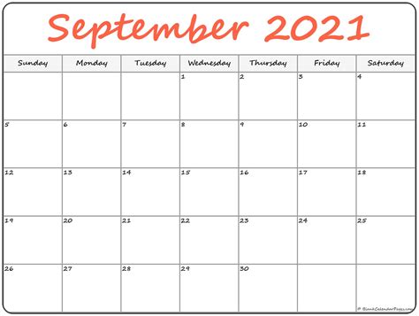 We have shrunk the size in below image. September 2021 blank calendar collection.