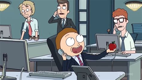 Rick And Morty Morty Becomes A Stock Broker Youtube