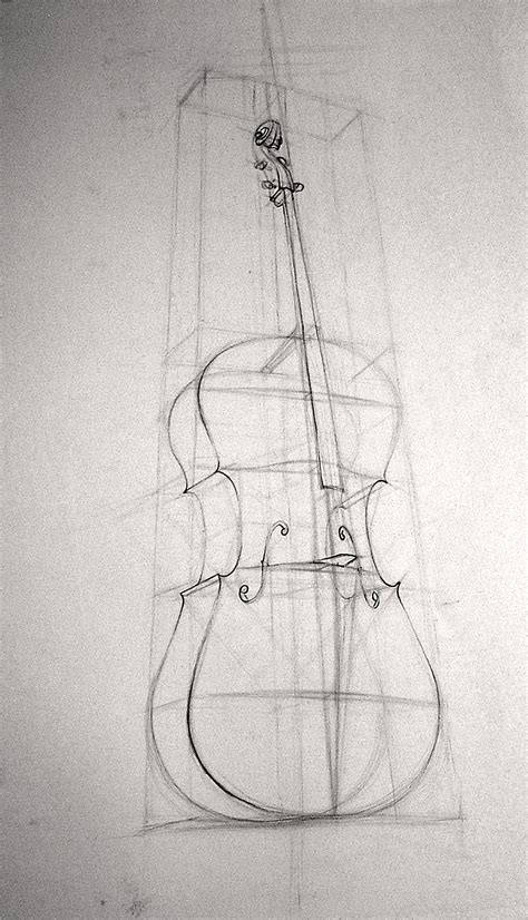 Cello Drawing At Explore Collection Of Cello Drawing