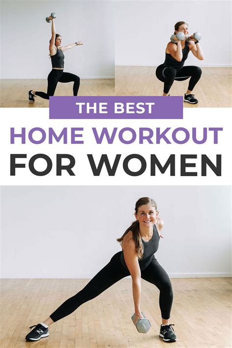 Best Strength Hiit Home Workout For Women Nourish Move Love