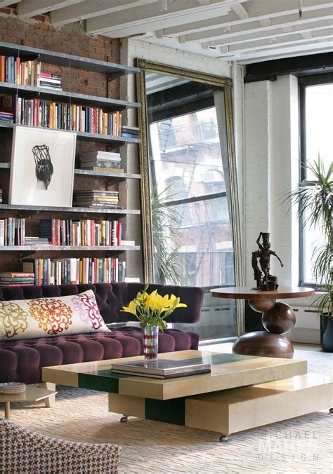 Cool And Inviting New York City Loft Decoholic Apartment Interior