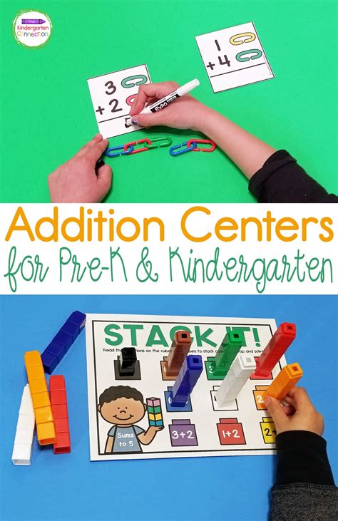 Addition Activities And Centers For Pre K And Kindergarten Laptrinhx News