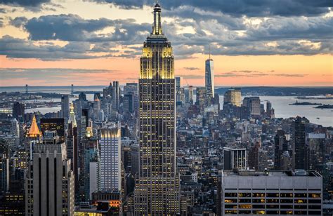 New York City Empire State Building Foto And Bild Landschaft Fotos