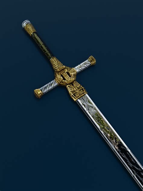 Sword Rune 3d Turbosquid 1687609