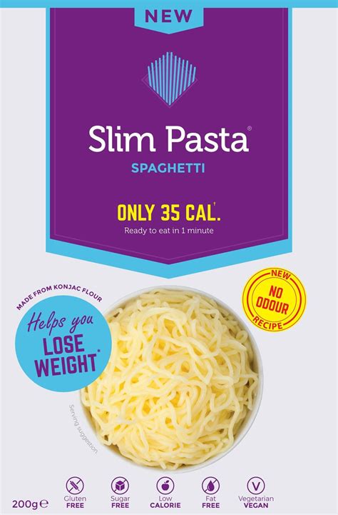 Slim Pasta Spaghetti Is A Low Calorie And Gluten Free Alternative That