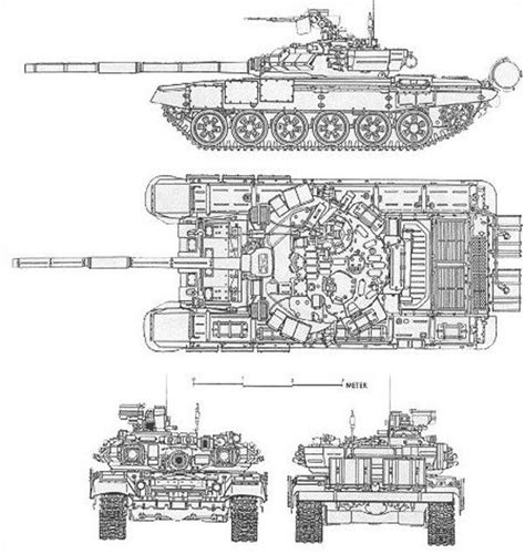 Tank Photo Russian T 90 T 90 Blueprints Tanks Military