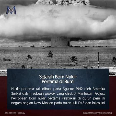 Sejarah Bom Nuklir Pertama Di Bumi Fakta Kini