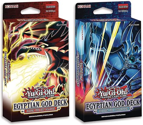 Buy Yu Gi Oh Tcg Egyptian God Decks Slifer The Sky Dragon Obelisk