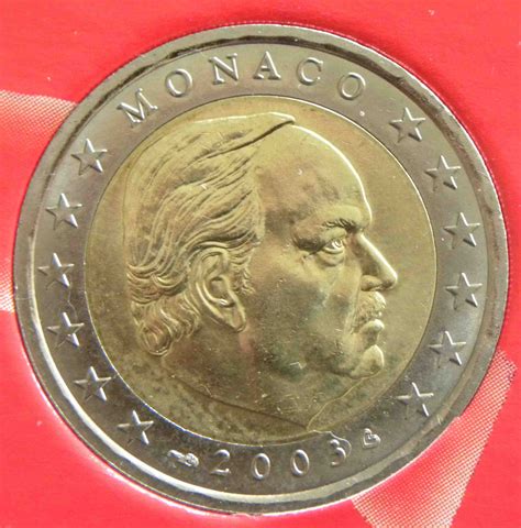 Monaco 2 Euro 2003  pieceseuro.tv  Le catalogue en ligne des monnaies