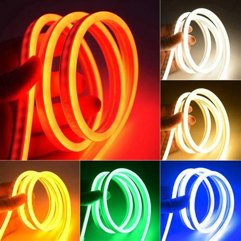 12v Flexible Led Strip Waterproof Sign Neon Lights Silicone Tube