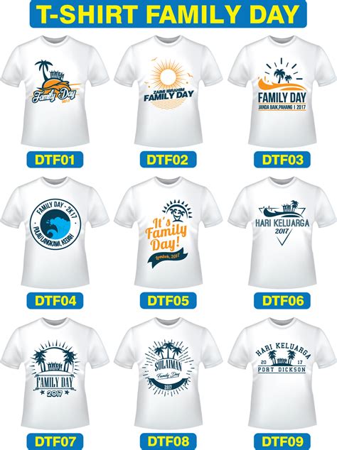 A wide variety of family day t shirt options are available to you, such as breathable, quick dry, and. KOLEKSI DESIGN BAJU T-SHIRT FAMILY DAY | T Shirt Printing ...