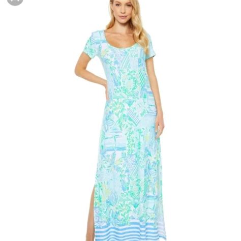 Lilly Pulitzer Dresses Lilly Pulitzer Wynne Maxi Dress Beach Happy