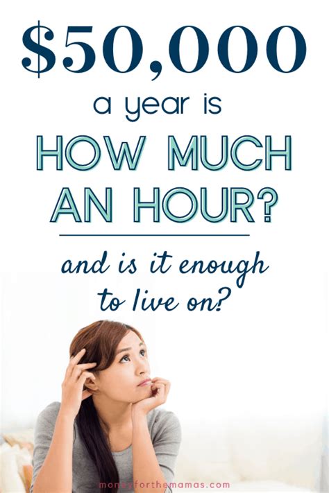 50k A Year Is How Much An Hour Is It Enough To Live On After Taxes