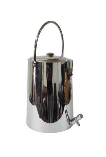 Steel Matka With Tap 10 Litre Water Dispenser Water Pot 10 Litre With