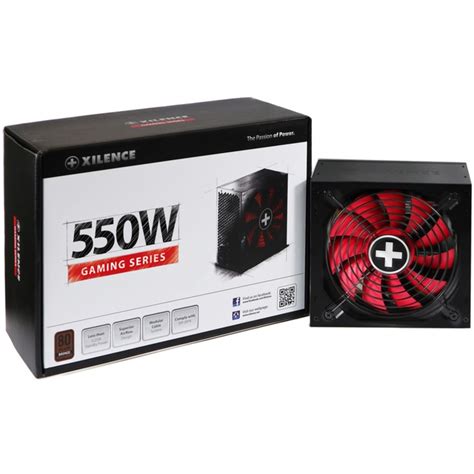 Xilence Perfomance Gaming 550w Pc Netzteil Schwarz 2x Pcie 550 Watt