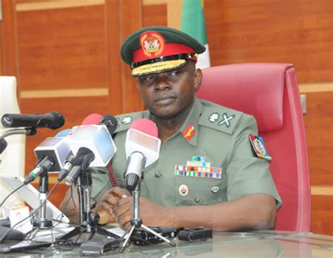 Chief Of Army Staff Of Nigeria Army Military