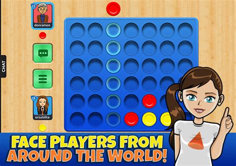 Challenge someone und show this person, that you are the champion of this free game. Free online Connect 4 (four in a row) - Casual Arena