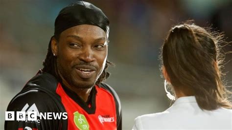Cricketer Gayle Not Alone In Sports Sexist Hall Of Shame Bbc News
