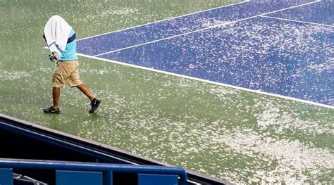 Rain Disrupts Novak Djokovics Grigor Dimitrov Matchup In Cincinnati