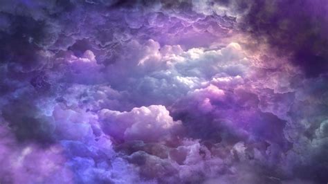 Dark Sky in Purple Tones Motion Background - Storyblocks