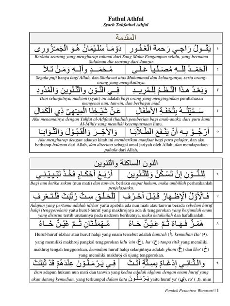Featured image of post Terjemah Kitab Jazariyah PDF