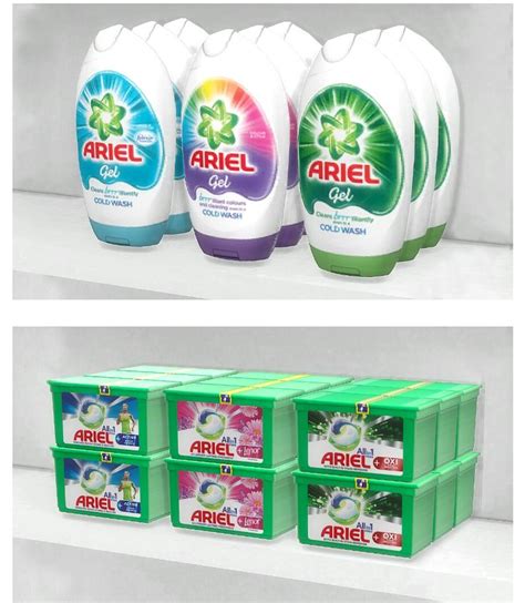 Ariel Laundry Detergent Pods And Gel Singles And Bulk Coatisims