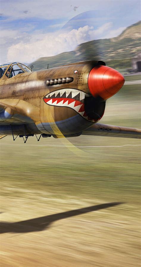 1082x2042 Curtiss P 40 Warhawk 1082x2042 Resolution Wallpaper Hd