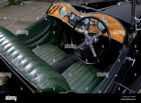 1948 Mg Tc Classic British Sports Car Based On Pre War Designs And