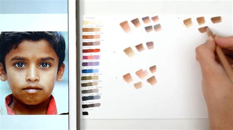 Mixing Colors To Create Skintones