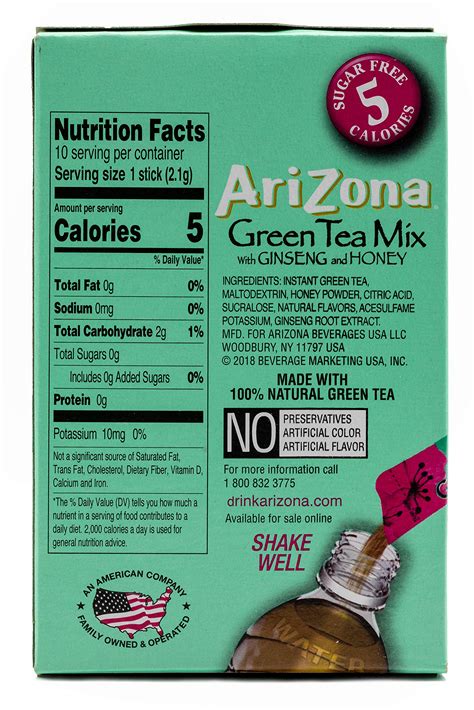 Arizona Diet Green Tea