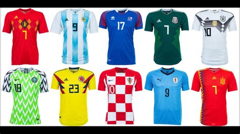 What were 7 offbeat records set at the 2018 fifa world cup in russia? Top World Cup 2018 football jerseys | The Guardian Nigeria ...