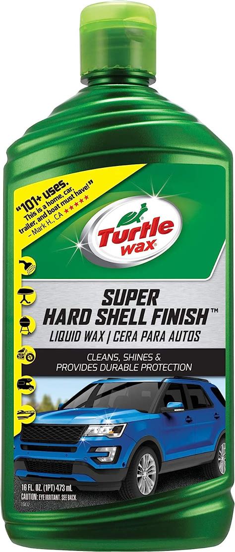 Turtle Wax T 123r Super Hard Shell Liquid Car Wax 16 Oz