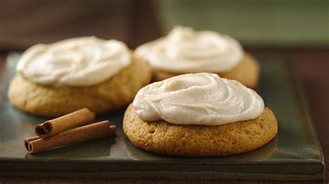 Pumpkin Cookies With Browned Butter Frosting Recipe From Betty Crocker