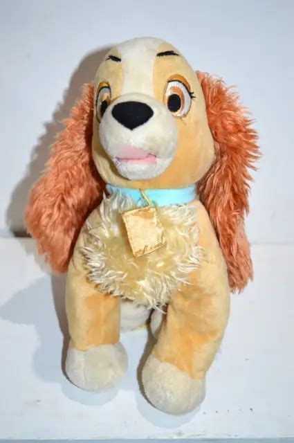 Disney Store Lady And The Tramp Stuffed Plush Animal 11 X 11 1062