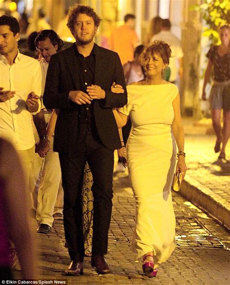 Susan Sarandon Goes Arm In Arm With Son Jack Henry Robbins In Colombia