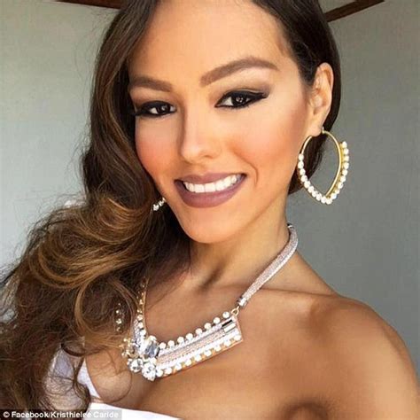 Puerto Ricos Miss Universe Kristhielee Caride Sacked Because She