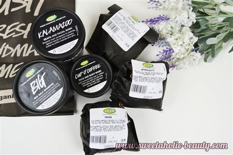 Lush Cosmetics Haul Sweetaholic Beauty