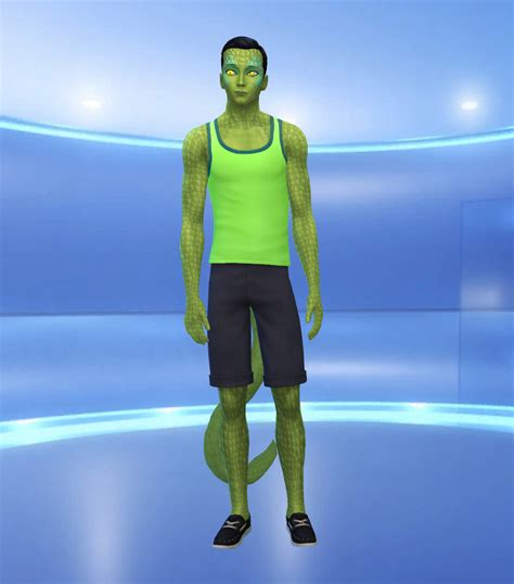 Zaneida And The Sims 4 — Lizard Skin