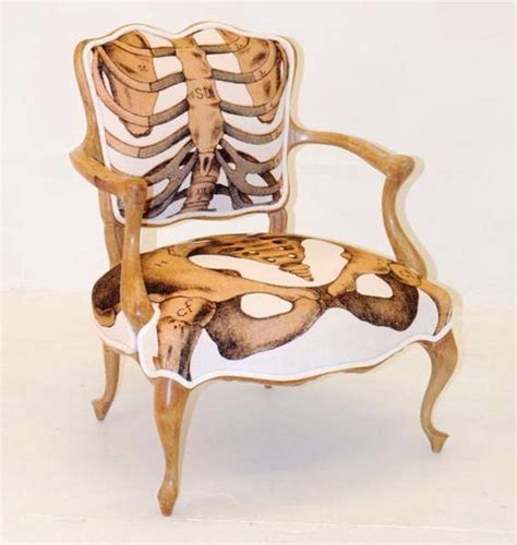 Skeletal Chair 2 Skeletal Chair Uncommon Objects Carved Bench Crazy