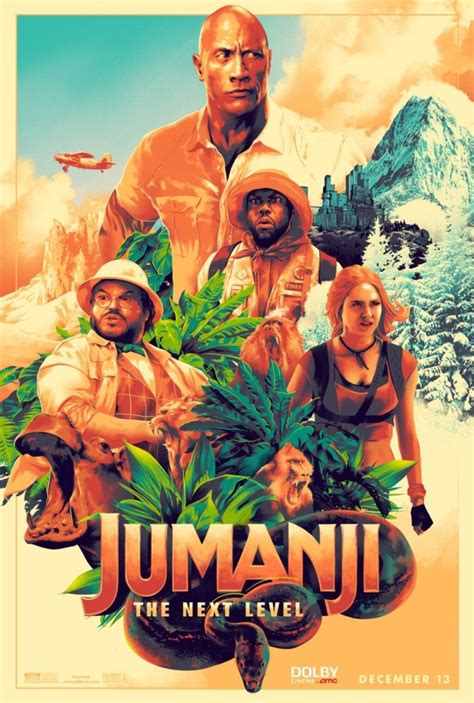 Jumanji: The Next Level new art poster gets arty - SciFiNow - The World