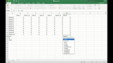 How To Calculate Mean In Excel Sheet Haiper
